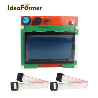 IdeaFormer จอแสดงผล V1 IR3และ IR3-12864สำหรับเครื่องพิมพ์3D อุปกรณ์เสริมสำหรับเครื่องพิมพ์หน้าจอ LCD 3D อิเล็กทรอนิกส์