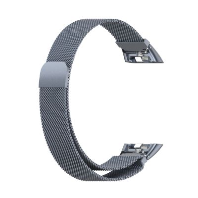 สายลูปแม่เหล็กสำหรับ Huawei Milanese Band 6 5 4สายรัดข้อมือ Correa สำหรับ Huawei Band 6 Pro Milanese สายรัดโลหะอะไหล่ทดแทน