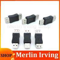 Merlin Irving Shop Usb 2.0 Type A Male Female Coupler Adapter Plug Socket Connector For Pc Laptop Diy Extender Cable Converter