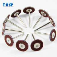 TASP Asive Sanding Paper Polishing Wheels 3.2Mm Shank 10PC มินิเจาะอุปกรณ์เครื่องมือโรตารี่