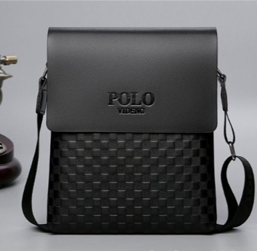 polo-แฟชั่นกระเป๋าสะพายชายกระเป๋าถือดีไซเนอร์-กระเป๋าหนังผู้ชาย-กระเป๋าสะพายข้าง