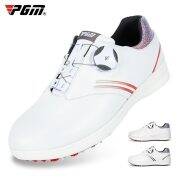 PGM Women s Waterproof Golf Shoes Lightweight Knob Buckle Shoelace