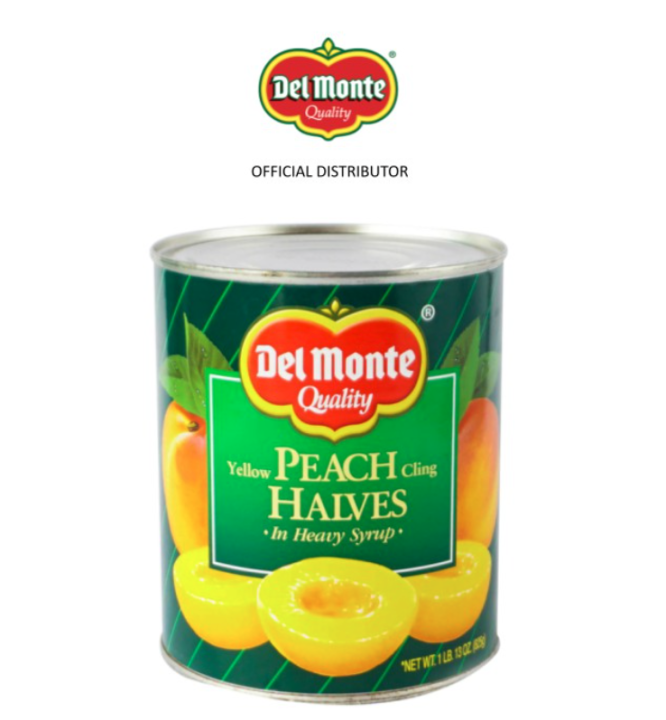 Del Monte Peach Halves 825g Canned Fruit Lazada Ph