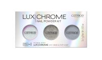 Catrice LuxChrome Nail Powder Kit 01 - คาทริซลักษ์โครมเนลพาวเดอร์คิต01 (เครื่องสำอาง,เครื่องสำอางสำหรับเล็บมือและเล็บเท้า,ชุดแต่งเล็บ)