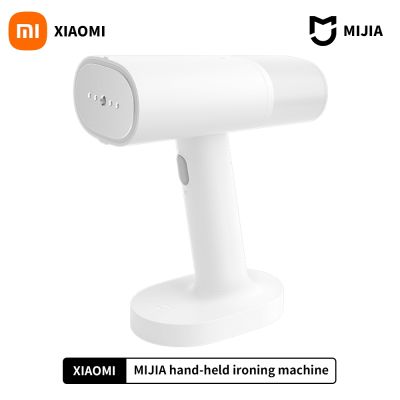℡ XIAOMI MIJIA Garment Steamer iron Home Electric Steam Cleaner Portable mini Hanging Mite Removal Flat Ironing Clothes generator