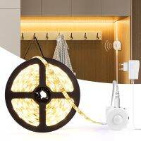 110V-220V Plug to 12V Motion Sensor Control LED Strip Lights Night Lamp automotive led tape Bedroom Kitchen Decoration Led strip LED Strip Lighting