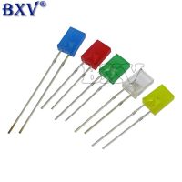 100PCS/LOT 2X3X4 2X5X7 Square LED 234 257 Light Emitting Diode Blue Red Green White Yellow Electronic DIY KIT WATTY Electronics