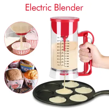 ALDKitchen Batter Dispenser | Easy-Squeeze Plastic Bottle for Waffle Mixes