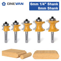 ONEVAN 686.35ครึ่งรอบ (Bull Nose) Bits ชุดแบริ่ง,Bullnose เว้ารัศมีเครื่องตัดกัดสำหรับไม้งานไม้