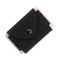 Promotion card clip card box gift card sets of PU leather credit card box package anti-theft brush LOGO --A0509