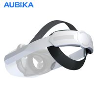 AUBIKA สายรัดศีรษะเข้ากันได้กับ Oculus/meta Quest 2อะไหล่สายรัดที่ได้รับการปรับปรุงการสนับสนุนและอุปกรณ์เสริม VR Comfort