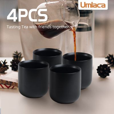 4PCS Ceramic Mug Modern Coffee Cup Set of 4 Teacup Water Cup Porcelain Japanese Nordic Drinkware Set Handmade Kitchen Mug Gift