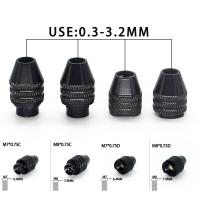 Universal Multi Quick Change Mini Drill Chuck Small Electric Drill Engraving Machine Chuck For Dremel Accessories M7/M8x0.75