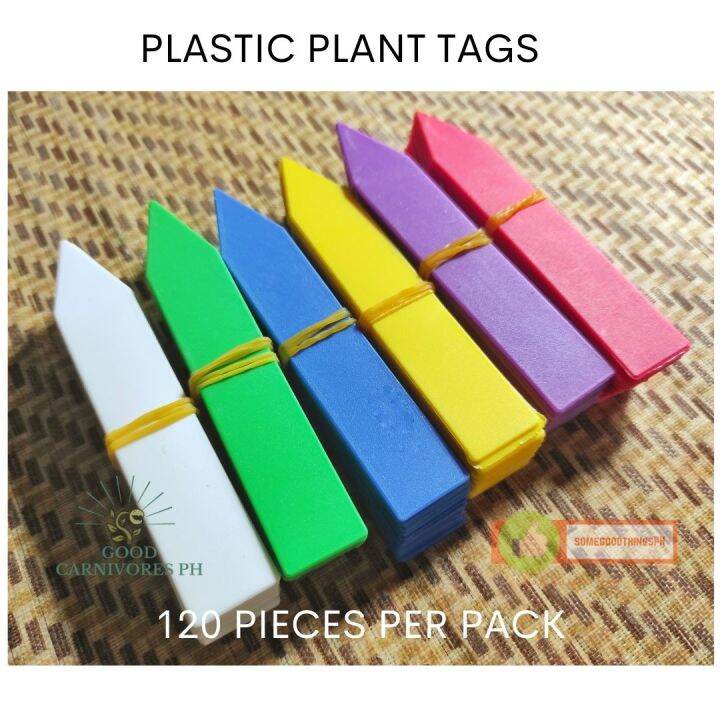 120 pieces 4 inch Plastic Plant Label: Plant Tags for Garden | Lazada PH