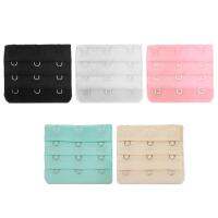 10 PCS คละสีผู้หญิง Bra Extenders Brassiere Extension Hooks 3แถว3 Hooks สไตล์ผู้หญิงชุดชั้นใน Bra อุปกรณ์เสริม