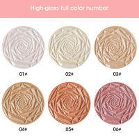 6สี Highlighter Powder Facial Bronzers Glitter Palette Face Contour Glow Shimmer Blush Powder Illuminator Highlight Cosmetics