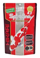 Hikari Spirulina เม็ดลอย S 500g. อาหารปลาคราฟ ฮิคาริ สูตรเร่งสี สไปรูลิน่า ขนาด 500ก.