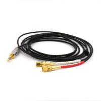 2m 4 Cores 5N OFC copper silver plated cable, Headphone Upgrade Cable for Hifiman He-5 He-6 He-400 He-500 He560