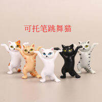 【Clearance】【Special】แมวน่ารัก ขาตั้งหูฟัง ที่วางหูฟัง Cat Earphone Stand ที่วางปากกาแมว เดสก์ท็อปเครื่องประดับตกแต่งสำหรับใช้ในครัวเรือน