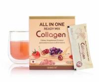 ALL IN ONE READY MIX Collagen ออล อิน วัน เรดี้ มิกซ์ คอลลาเจน  บรรจุ 15 ซอง