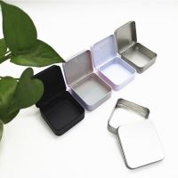 ❍✙ Mini Metal Tins Container Square Storage Tin Box Small Kit Case Jewelry Coin Candy Condom Organizer Portable Packaging Box