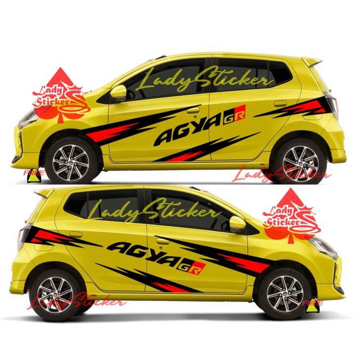 Agya 2014: Ikon Mobil LCGC dan Eksplorasi Modifikasi Stiker