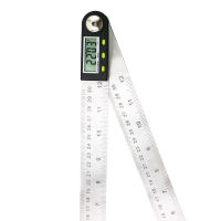 shahe Electronic Goniometer Digital Protractor Angle Finder Stainless Steel Ruler 300 mm Angle Gauge Measuring Tool
