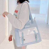 ?☊ Handbag high-capacity female summer canvas shoulder the new students his leisure contracted shopping feeling commute to work