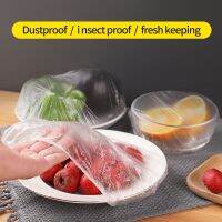 【hot】 Pieces Disposable PE Fresh-keeping Cling Film Sleeve Elastic Food Dust Cover Wholesale 1