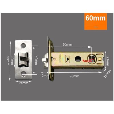 【YF】 50mm or 60mm OR 70mm Door Lock Body Latch Deadbolt Wooden Iron