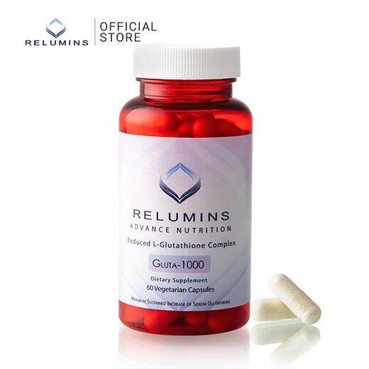 Relumins Advance Nutrition Gluta 1000 - Reduced L-Glutathione Complex ...