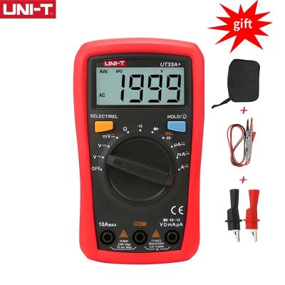 UNI-T UT33A+BCD Mini Multimeter Digital Display Household Electrician Anti-burn Pocket Digital Ammeter
