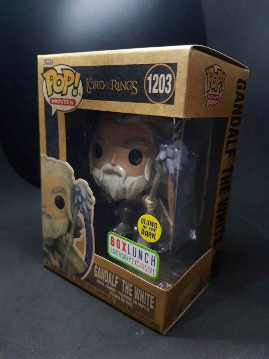 พร้อมส่ง 1203 Pop! Funko Gandalf the white Boxlunch Exclusive GITD จาก