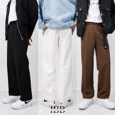 Baggy pants กางเกงแสล็คทรงกระบอกกลาง