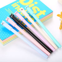 FS 【ขายขาดทุน】ปากกาเจล ลายแมวการ์ตูนน่ารัก ขนาด 0.5 มม. ปากกา สีด ํา