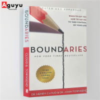【หนังสือภาษาอังกฤษ】Boundaries: When to Say Yes, How to Say No to Take Control of Your Life by Dr Henry Cloud &amp; Dr John Townsend English book