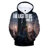 Camiseta de The Last of Us II para hombres y mujeres, ropa de calle con estampado en 3D, moda Harajuku, Cosplay, 2021