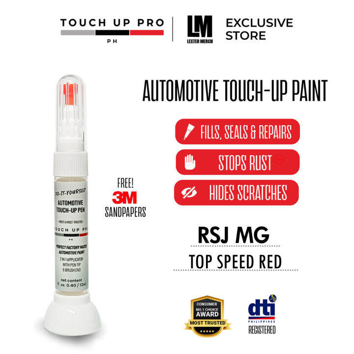 RSJ Top Speed Red MG Morris Garages Touch up Pro Permanent Touch Up