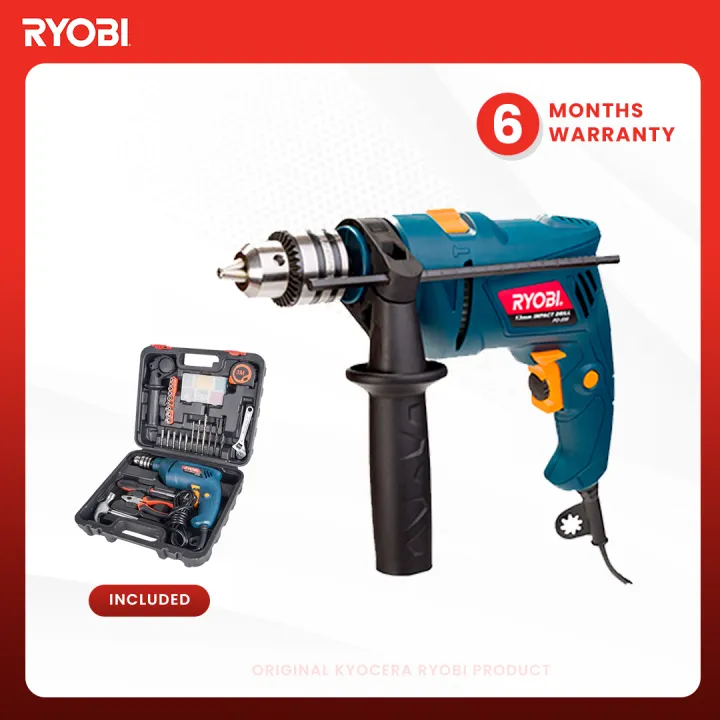 Kyocera Ryobi 550W PD-550K Impact Drill With 87 Accessories | Lazada PH