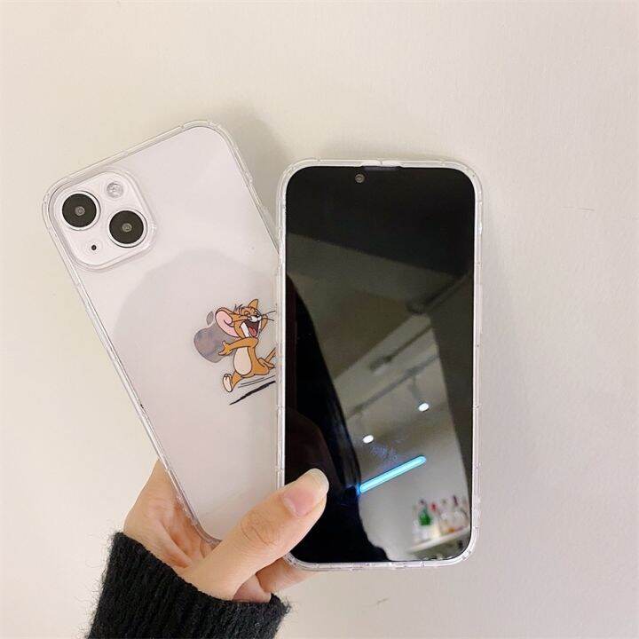 chaunceybi-เคสคู่แมวน่ารักสำหรับ-iphone-11-14-13-max-xr-x-se2-7-8-14plus-ชัดเจนเปลือกหอย-fundas