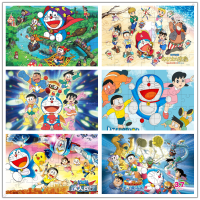 Anime Jigsaw Puzzle for Kids &amp; Adults Doraemon Big Bear His Friends Puzzle Jigsaw 35/300/500/1000 Pcs Puzzle Kids Birthday Gifts