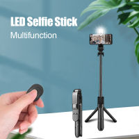 2023ใหม่ไร้สายบลูทูธ S Elfie ขาตั้งกล้องพับยึดมือถือ Monopod ด้วยเติมแสง S Elfie ติดสำหรับ IOS A Ndroid