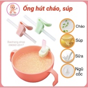 Siêu rẻ Ống hút cháo, hút sữa kẹp bát cốc tiện lợi cho bé