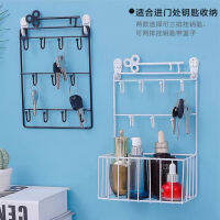 【NEW】【Penghantaran Privasi Tinggi】 American Country Wooden Hanger Key Storage Rack behind the Door Entrance Wall Decoration Home Wall Shelf Wall Decoration