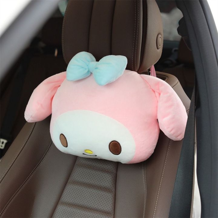 Cartoon Car Headrest Neck Pillow Seat Waist Car Neck Pillow Seat