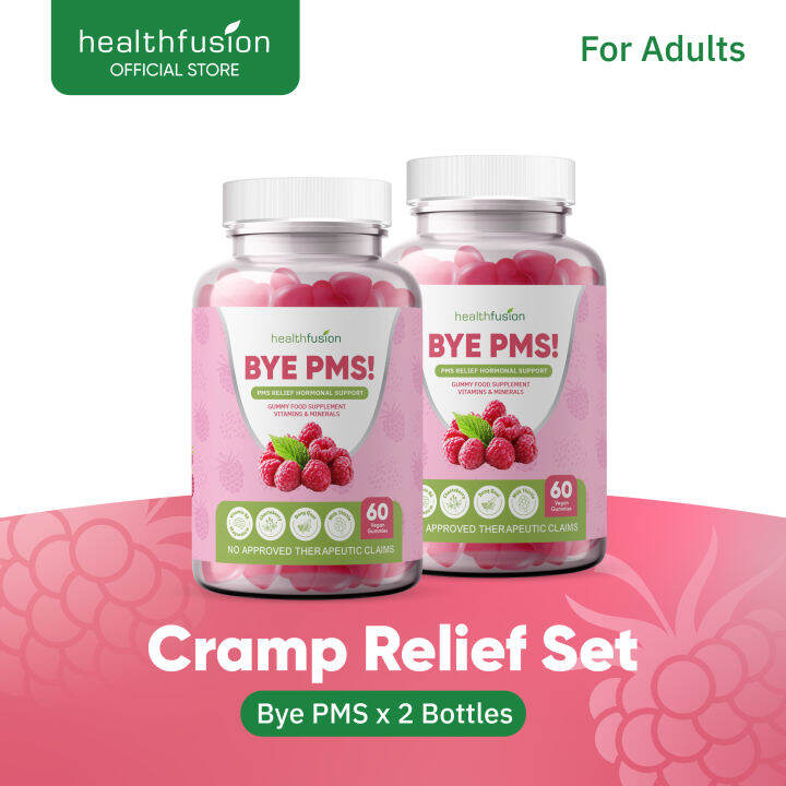 [CRAMP RELIEF SET] Bye, PMS! PMS Relief Hormonal Support Gummy Food