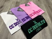 เสื้อยืดแขนสั้นคอกลมงานปัก CC DOUBLE O 1965 มี 4 สี SML XL