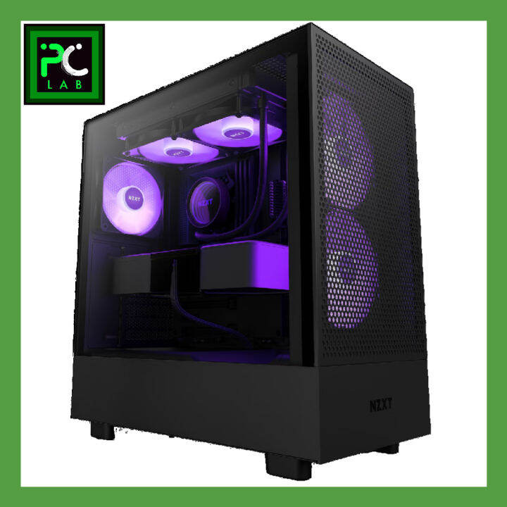 Nzxt H5 Flow Rgb- Black (cc-h51fb-r1) 