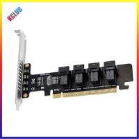 PCI-E 16X ไปยัง4พอร์ต U.2 U2การ์ดขยายแยก PCI-E 16X ไปยัง4พอร์ต U.2 SFF-8643/8639การ์ดแยกสำหรับ Windows