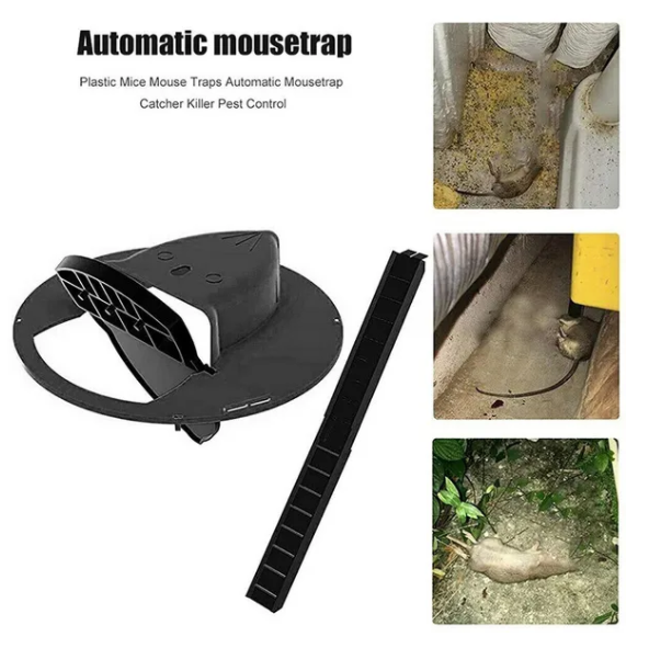 VAR Mouse Rat Trap Dual Flip Slide Bucket Lid Mouse Catcherwith Ladder Lazada PH